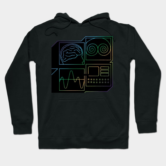 Cybernetics Brain Hoodie by katmargoli